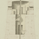 Illustration showing floors in lighthouse