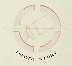 Plan of fourth floor of lighthouse