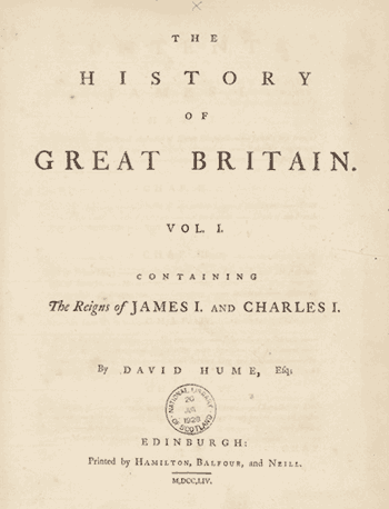 Title page of 'A history of Great Britain'