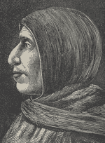 Engraving of Girolama Savonarola