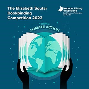 Bookbinding competition poster