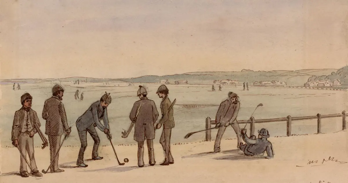 Early moments in Scottish golf | National Library of Scotland