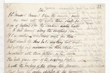 A photo of a manuscript.