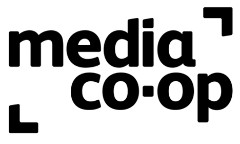 Media co-op logo.