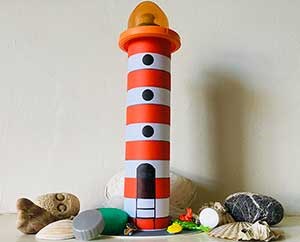 Craft lighthouse model