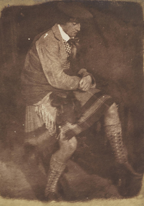 A painting of John Francis Campbell in traditional Highland dress.