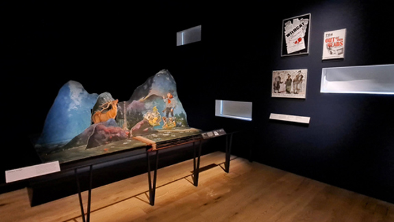 'The Cheviot' pop-up set at the V and A.