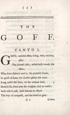 A poem printed on a page
