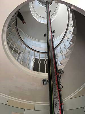 Lighthouse stairwell