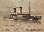 Steamer image from travel brochure, 1896