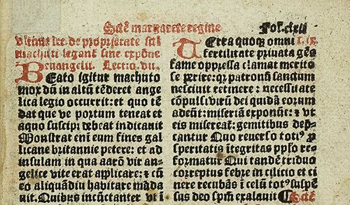 Part of a manuscript.