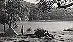 Photo of camping scene, 1930s